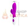 Estimulador vaginal con vibrador de clitoris